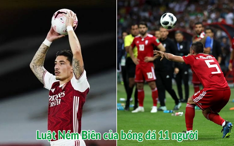 Luật Ném Biên của bóng đá 11 người